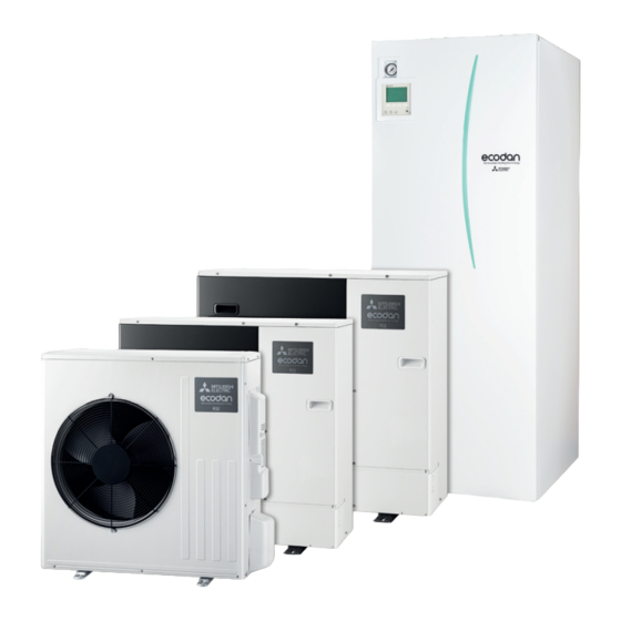 Mitsubishi Electric ECODAN PUZ-WM50VHA Schnellinstallationsanleitung