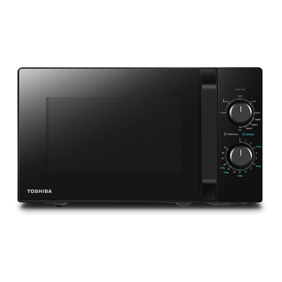 Toshiba MW2-MG20PF Bedienungsanleitung
