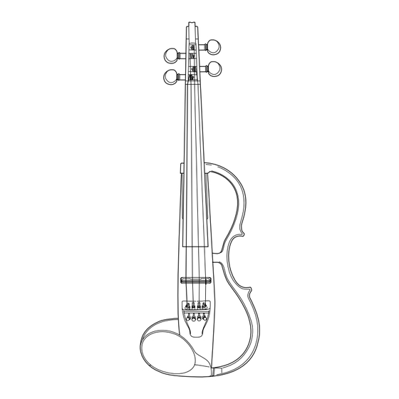 Yamaha SILENT VIOLIN SV130 Bedienungsanleitung
