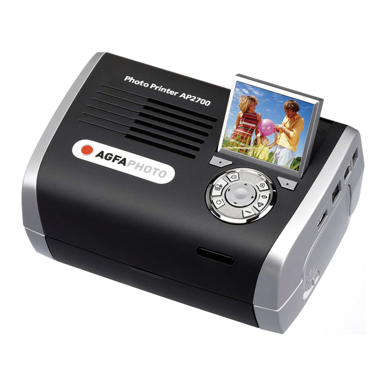 AgfaPhoto AP2700 Benutzerhandbuch