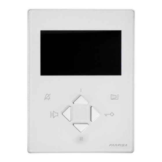 FARFISA INTERCOMS ZHEROS ZH1252B Handbuch