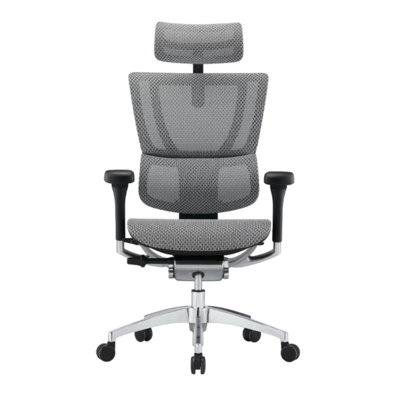 hjh OFFICE ERGOHUMAN SLIM I Montage- Und Gebrauchsanleitung