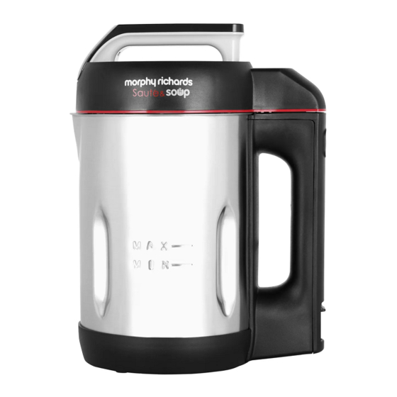 Morphy Richards Sauté & Soup Handbücher