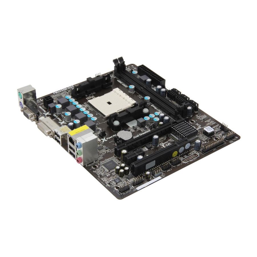 ASROCK FM2A55M-DGS Bedienungsanleitung