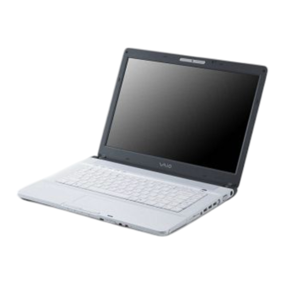 Sony VGN-FE Serie Benutzerhandbuch
