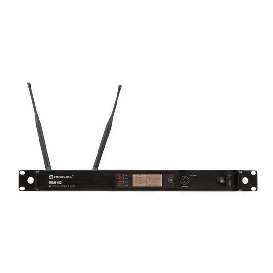 Relacart WAM-402 Benutzerhandbuch