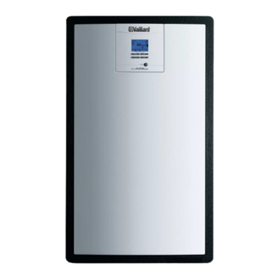 Vaillant auroFLOW plus VPM 15 D Installations- Und Wartungsanleitung