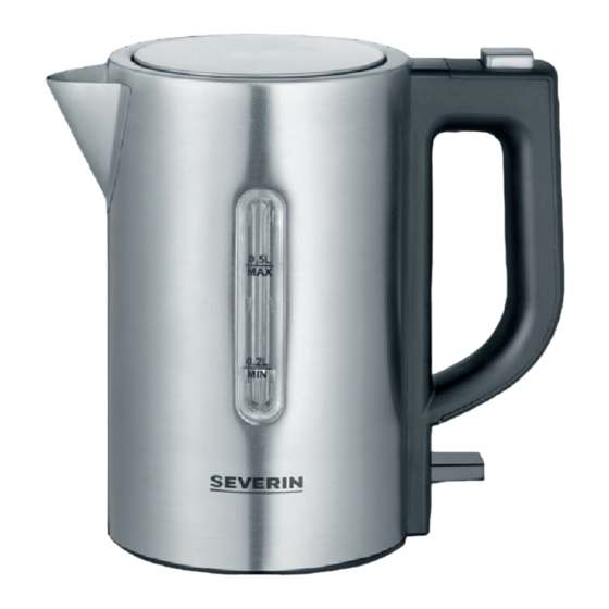 SEVERIN WK 3647 Gebrauchsanweisung