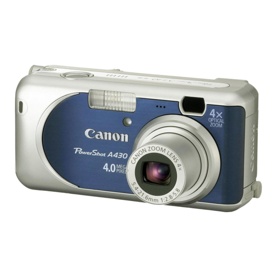 Canon PowerShot A420 Benutzerhandbuch