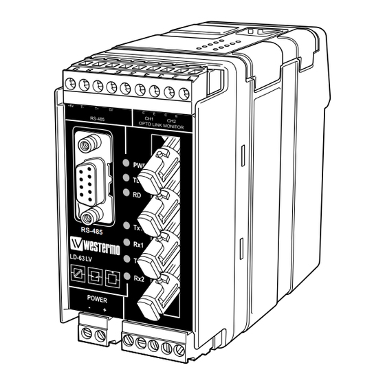 Westermo LD-64D Installationsanleitung