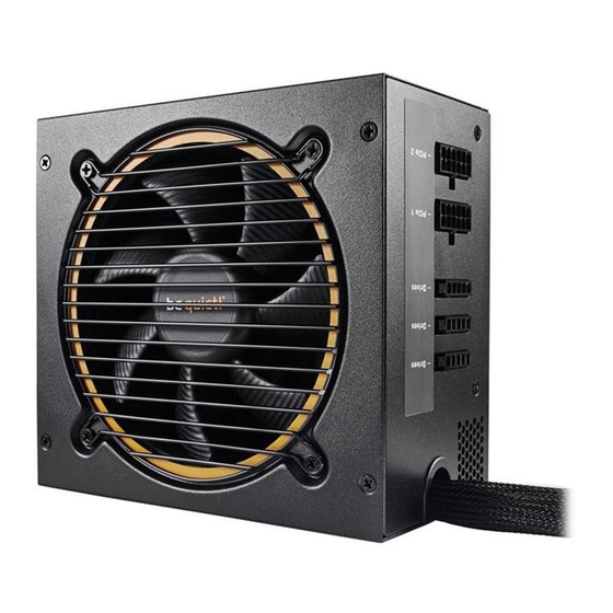 BE QUIET! PURE POWER 9 700W CM Bedienungsanleitung