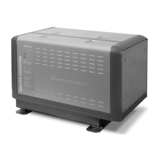 Mastervolt WHISPER 8 ULTRA Bedienungsanleitung