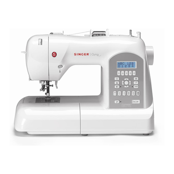 Singer Curvy 8770 Gebrauchsanleitung