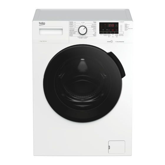 Beko WTV7825XCW1 Bedienungsanleitung