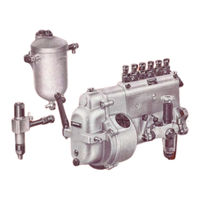 Bosch Ausrüstung für Diesel.Motoren mit Einspritzpumpe PE Bedienungsanleitung