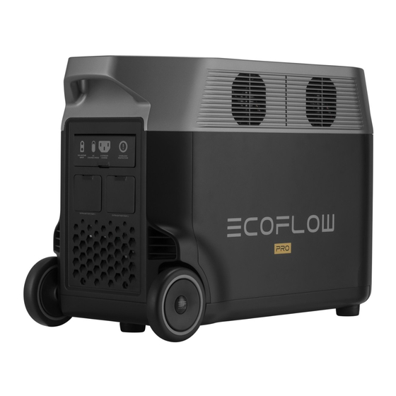 EcoFlow Pro Benutzerhandbuch