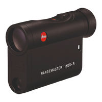 Leica RANGEMASTER CRF 1600-R Anleitung
