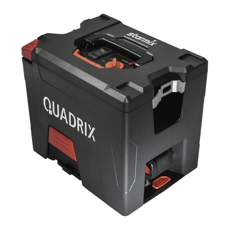 Starmix Quadrix L 18 V Bedienungsanleitung