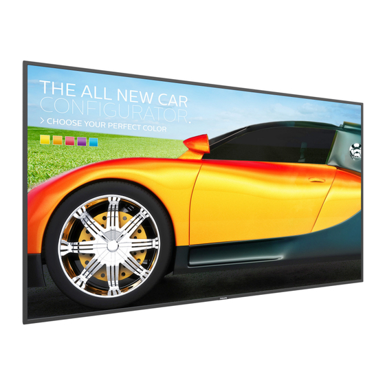 Philips SignageSolutions 65BDL3050Q Bedienungsanleitung