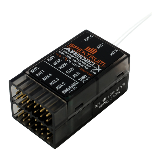 Spektrum AR9020 Bedienungsanleitung