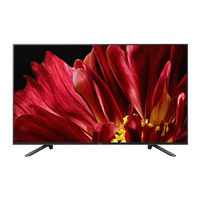 Sony BRAVIA KD-75ZF9 Referenz-Anleitung