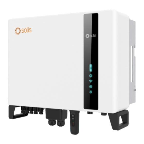 SOLIS S6-EH3P5K2-H Benutzerhandbuch