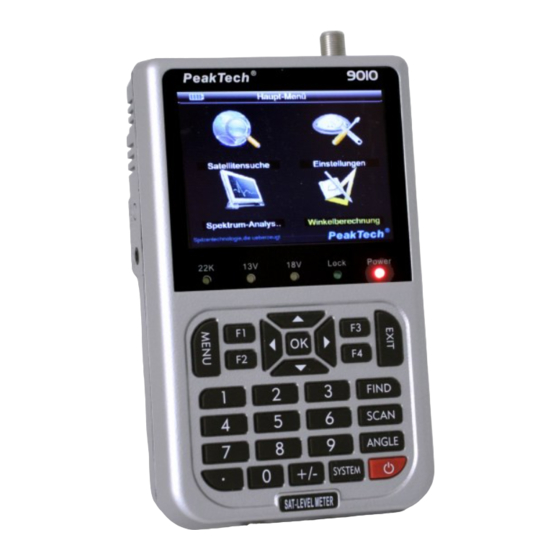 PeakTech 9010 Bedienungsanleitung