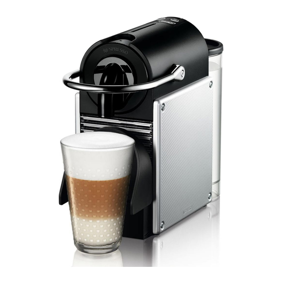 DeLonghi EN 125 Nespresso Pixie Bedienungsanleitung