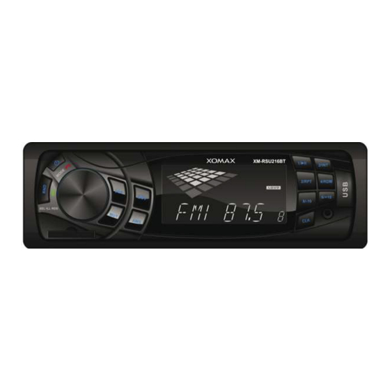 Xomax XM-RSU215 Anleitung