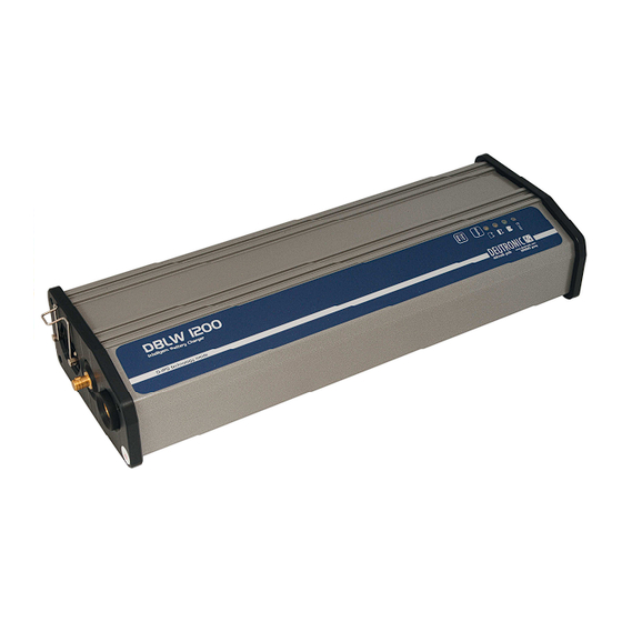 Deutronic DBLW 1200 Kurzanleitung