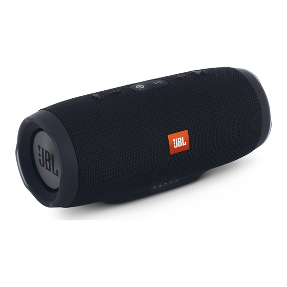 JBL CHARGE3 Bedienungsanleitung