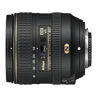 Nikon AF-S DX NIKKOR 16-80mm f/2.8-4E ED VR Benutzerhandbuch