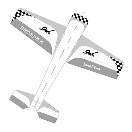Dualsky Yak 54 Pro Evo Bedienungsanleitung