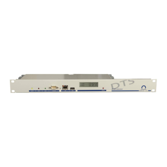Mobatime DTS 4801.masterclock Bedienungsanleitung