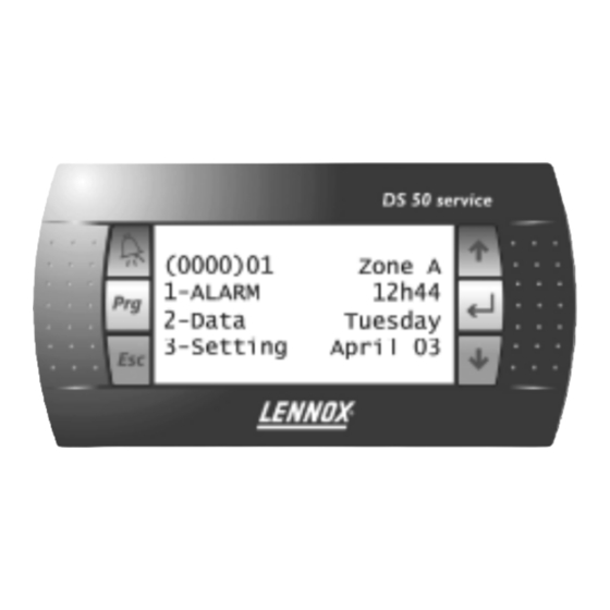 Lennox CLIMATIC 50 Bedienungsanleitung