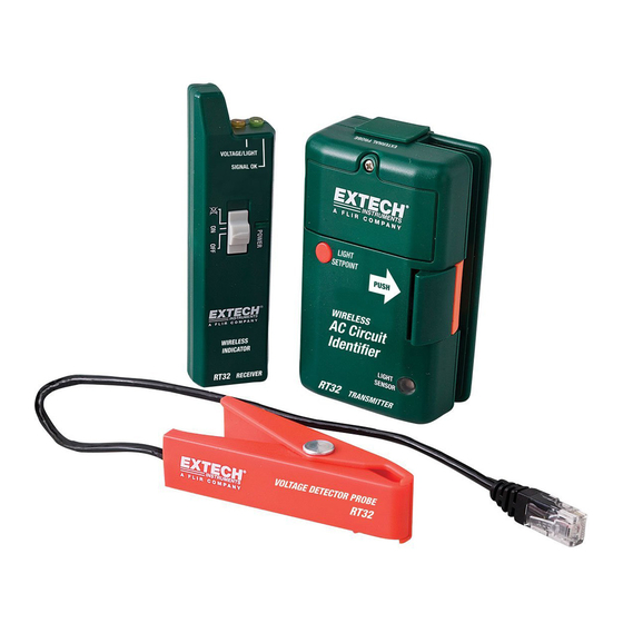 Extech Instruments rt32 Bedienungsanleitung