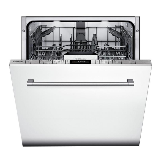 Gaggenau DF260 Gebrauchsanleitung