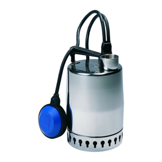 Grundfos Unilift KP 150 Installationsanleitung