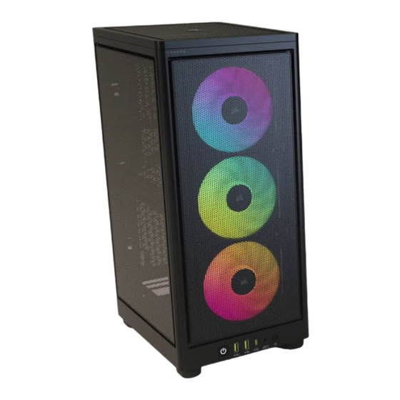 Corsair iCUE 2000D RGB AIRFLOW Bedienungsanleitung