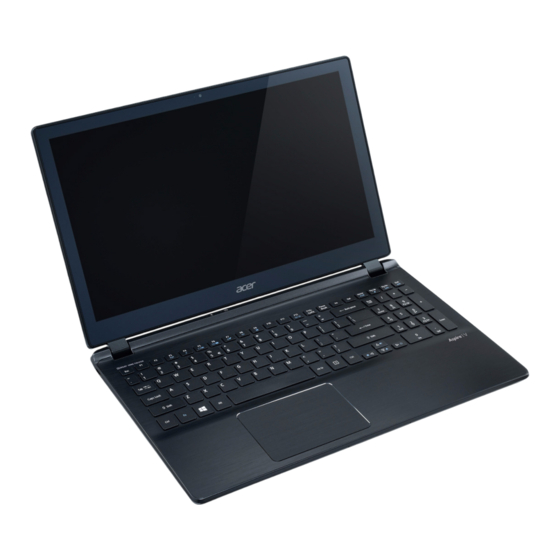Acer Aspire V7-581P Benutzerhandbuch