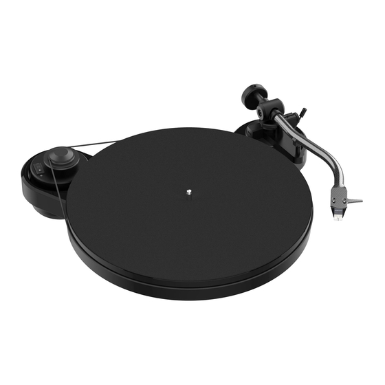 Pro-Ject Audio Systems RPM 1 Carbon Bedienungsanleitung