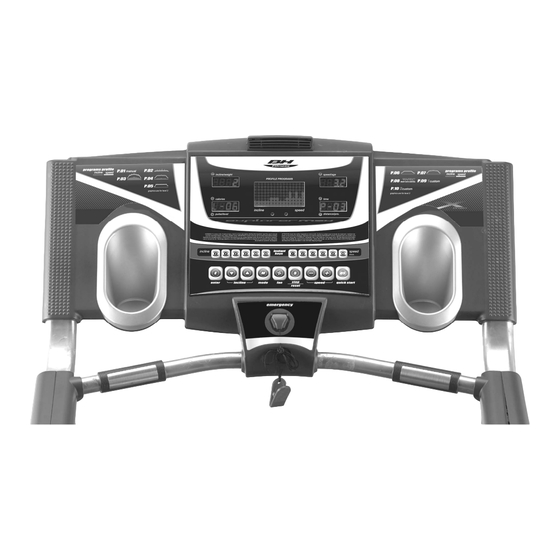 BH FITNESS G639 Monitor Montageanleitung