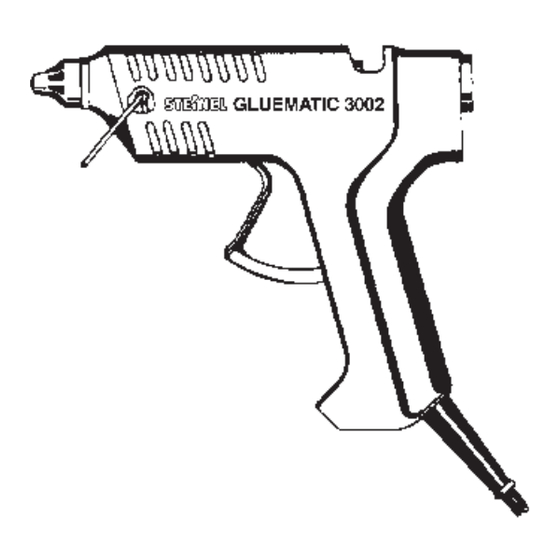 STEINEL Gluematic 3002 Bedienungsanleitung