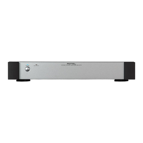 Rotel RB-1072 Bedienungsanleitung
