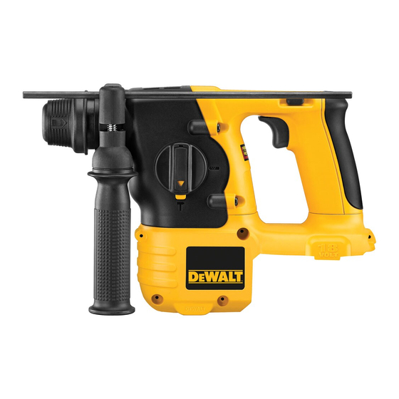 DeWalt DC222 Originalanweisungen
