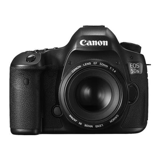 Canon EOS 5DS Kurzbedienungsanleitung