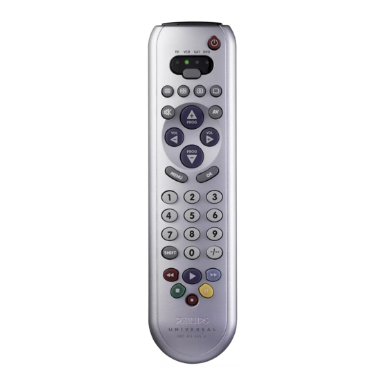 Philips SBC RU 545/00U Bedienungsanleitung