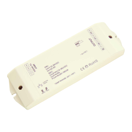 Schrack Technik LED RF WIFI CONTROLLER RGBW Bedienungsanleitung