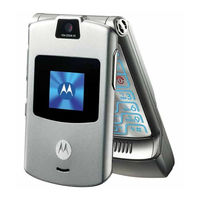 Motorola V3 Bedienungsanleitung