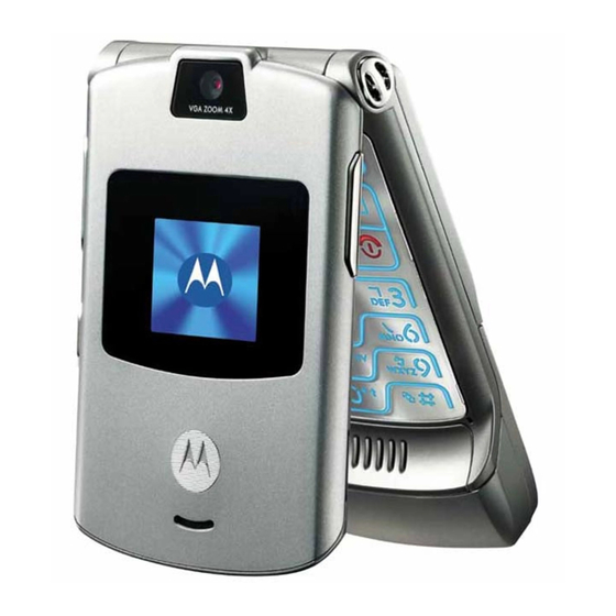 Motorola V3 Handbuch